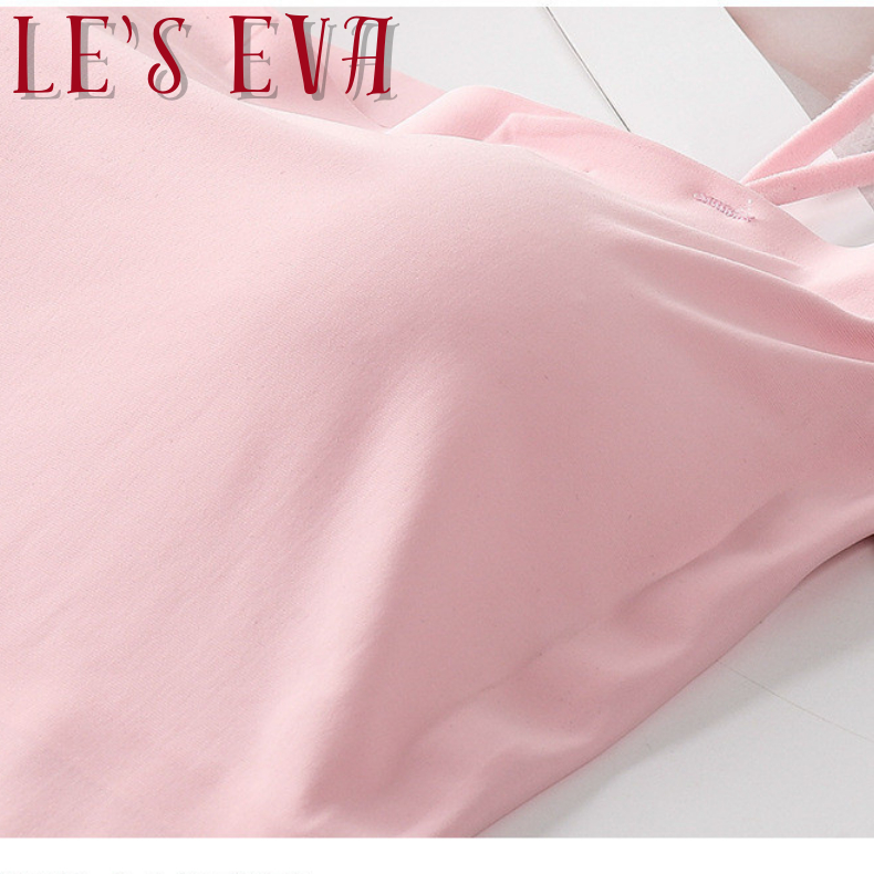 Áo Bra Nữ Quây 2 Dây dáng dài đúc Su Trơn Đệm Mỏng Dáng Ôm không gọng nâng ngực Bao Mát Mịn AN12 - LESEVA STORE