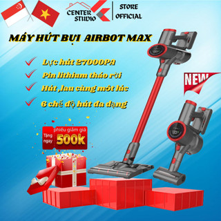 Máy hút bụi thông minh airbot pro 2023, nhập khẩu singapore lực hút siêu mạnh, máy hút bụi,lau nhà, sofa,giường,nệm