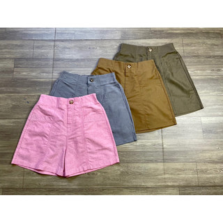 Quần short linen