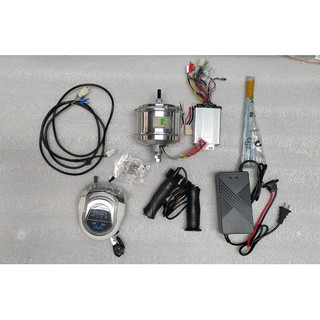Hãng SANYO  sản xuất riêng cho hãng Giant , Bộ kit chế xe đạp thường thành xe đạp điện lắp bánh trước NAMHP