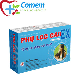 Phụ Lạc Cao EX - Hỗ Trợ Điều Trị Lạc Nội Mạc Tử Cung,Đau Bụng Kinh,Vô Sinh Do Lạc Nội Mạc Tử Cung