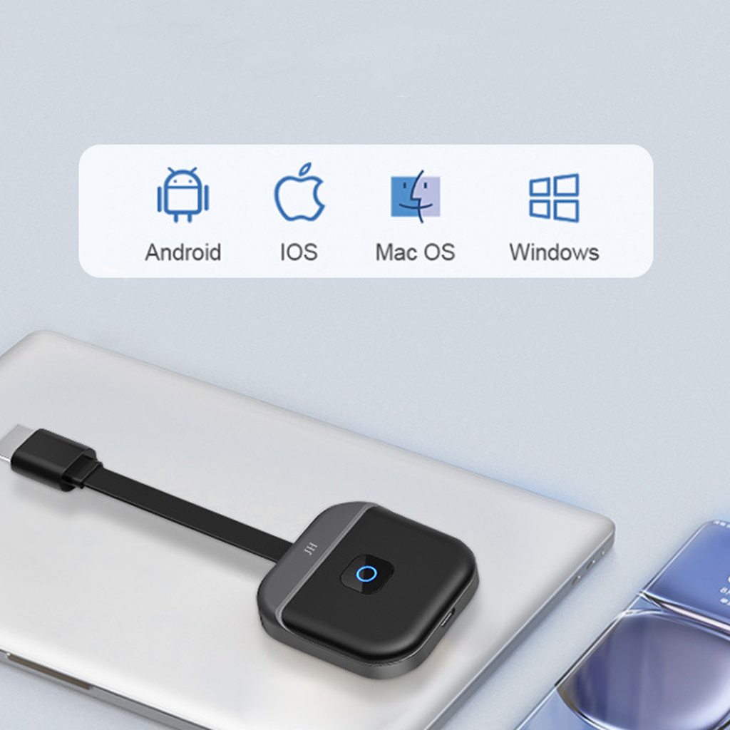 Cáp HDMI Không Dây JINGHUA JH-Z500, Kết Nối Cổng HDMI Với Máy Tính, Điện Thoại, Máy Chiếu Qua Wifi, Độ Phân Giải Full HD