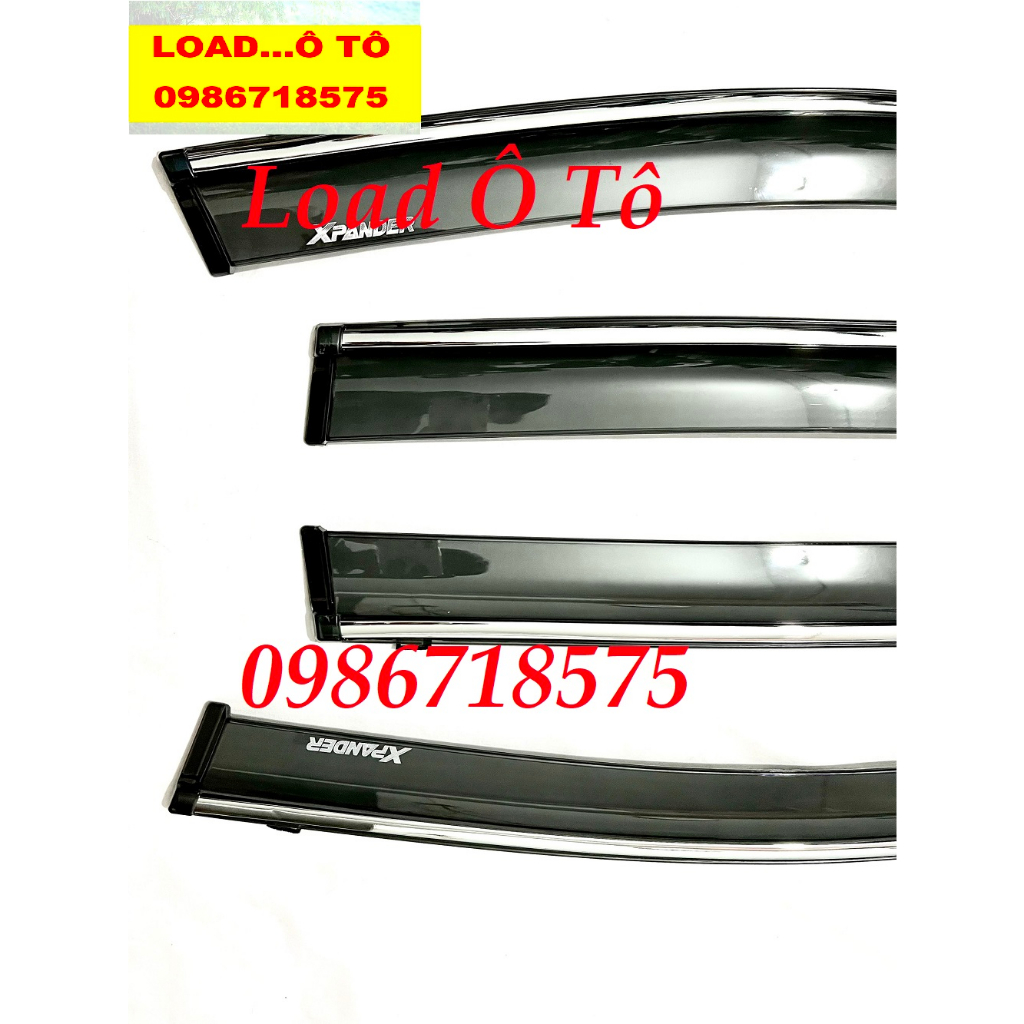 Vè che mưa Xe Xpander 2023-2018, Xpander Cross chỉ Inox cứng hàng đẹp