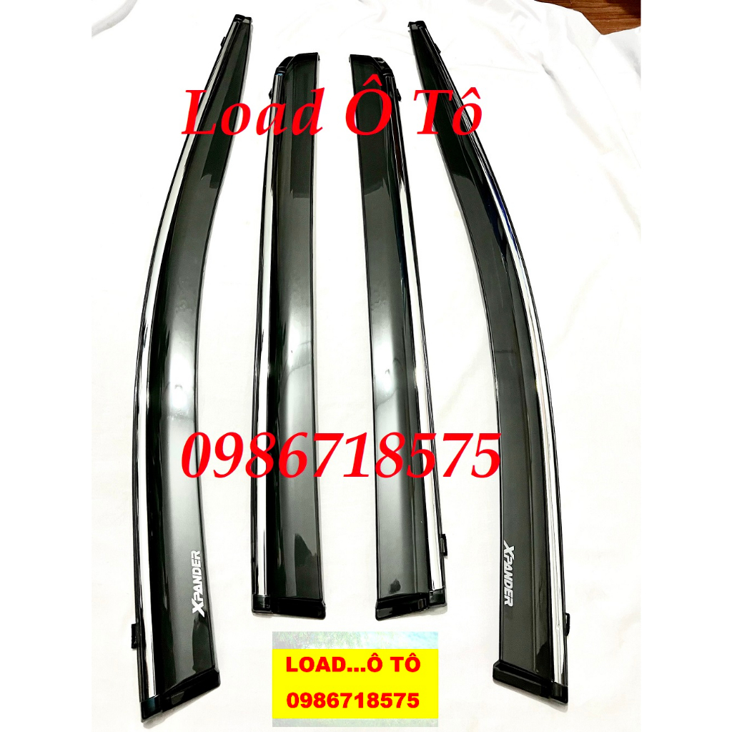 Vè che mưa Xe Xpander 2023-2018, Xpander Cross chỉ Inox cứng hàng đẹp