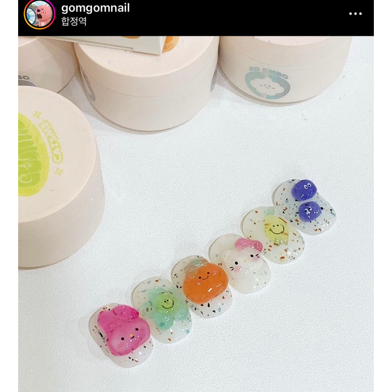 Cats me nail - Tách lẻ gel nặn 3D GELIME 1 màu