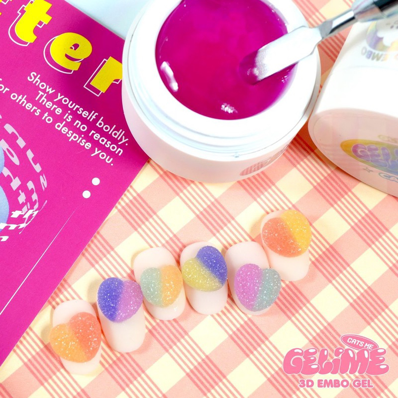 Cats me nail - Tách lẻ gel nặn 3D GELIME 1 màu