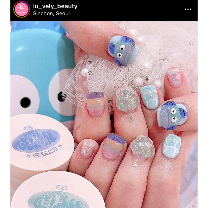 Cats me nail - Tách lẻ gel nặn 3D GELIME 1 màu