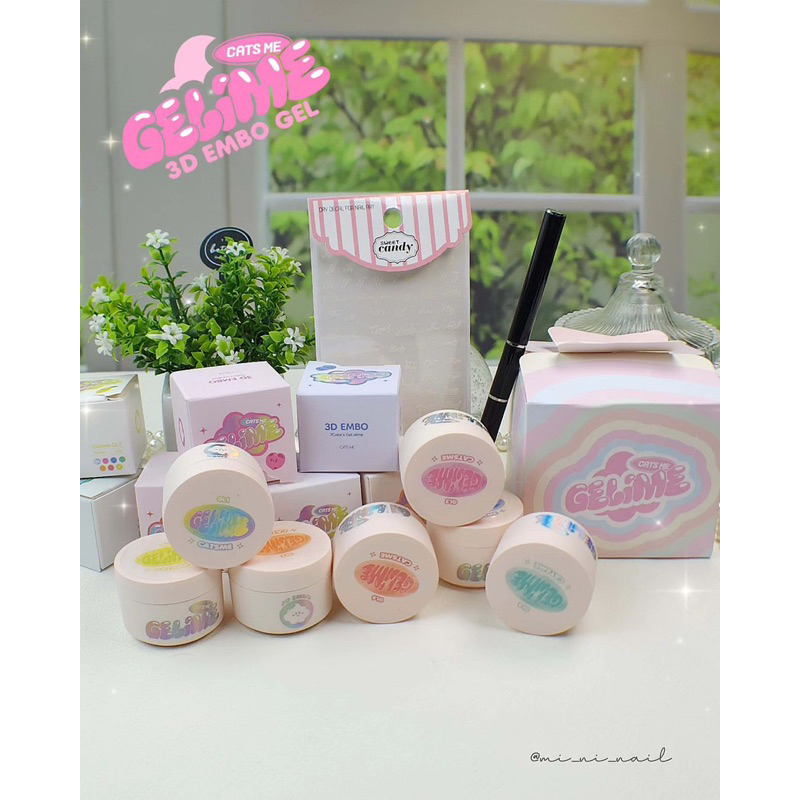 Cats me nail - Tách lẻ gel nặn 3D GELIME 1 màu