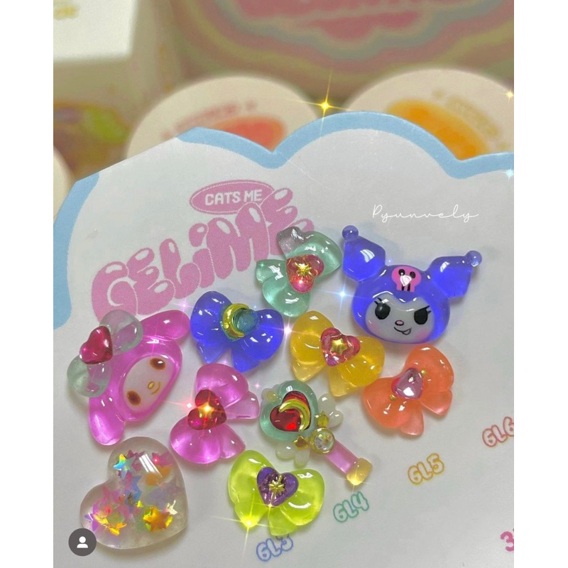 Cats me nail - Tách lẻ gel nặn 3D GELIME 1 màu