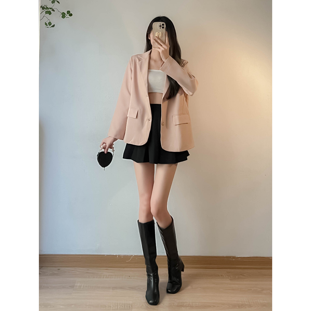 Áo blazer 2 lớp túi nắp - Retrostyle -  Aovest6041_P4K17.18