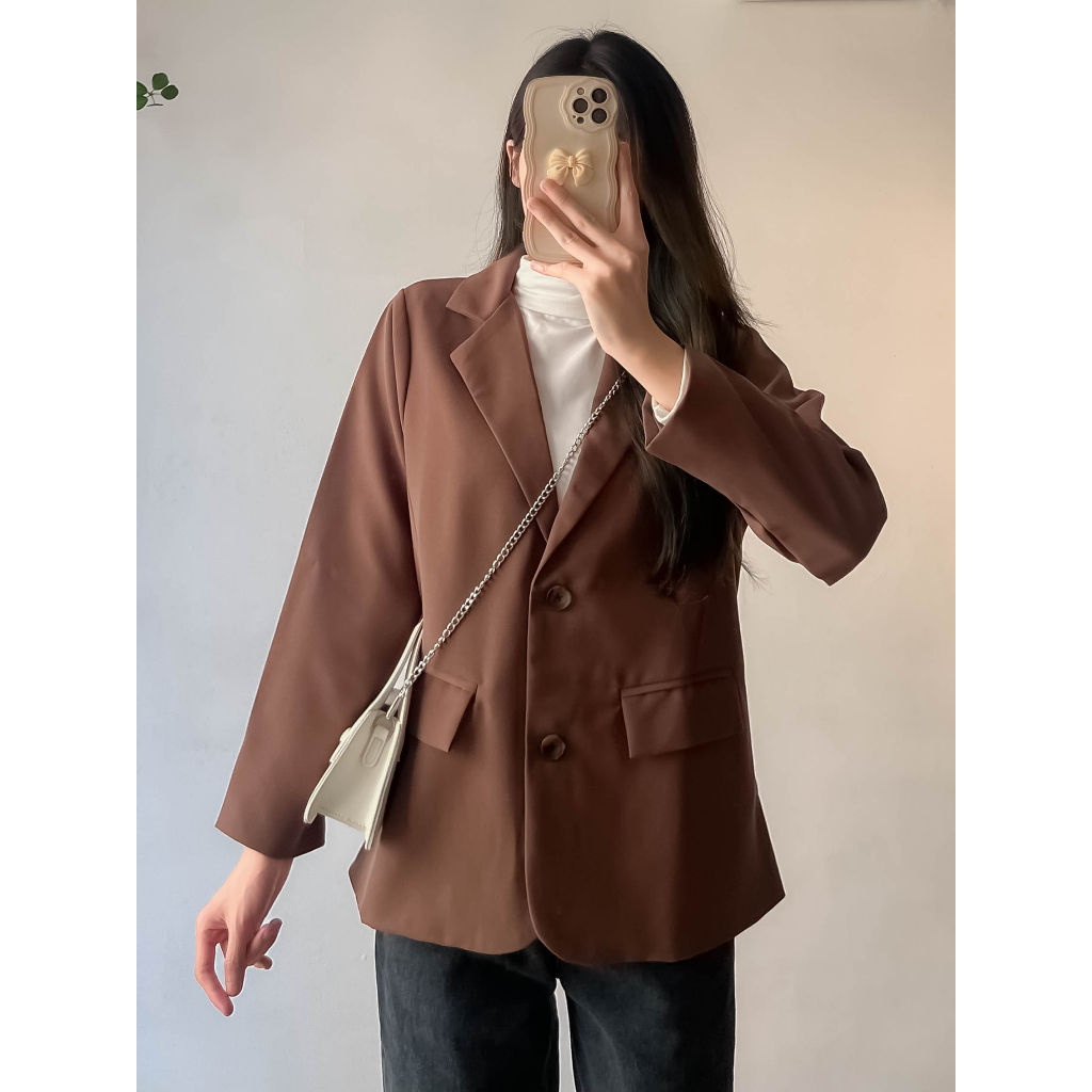 Áo blazer 2 lớp túi nắp - Retrostyle -  Aovest6041_P4K17.18