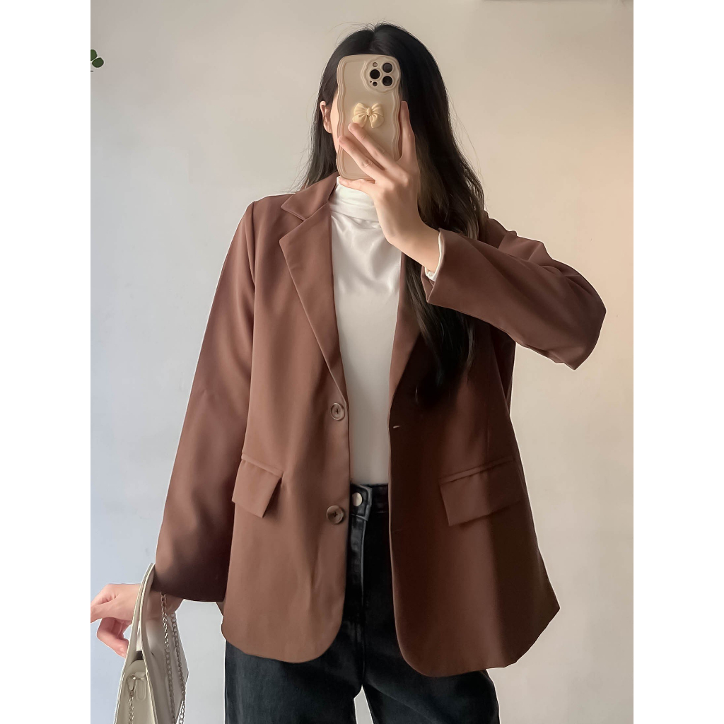 Áo blazer 2 lớp túi nắp - Retrostyle -  Aovest6041_P4K17.18
