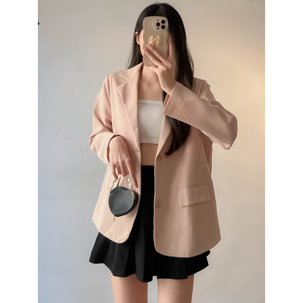 Áo blazer 2 lớp túi nắp - Retrostyle -  Aovest6041_P4K17.18
