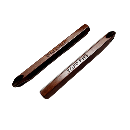 Set 2 Mũi Vít Đóng Nâu Dài 80mm Đường Kính 8mm Gắn Với Tua Vít Hoặc Cần Siết Để Vặn Mở Đai Ốc Đầu Bake