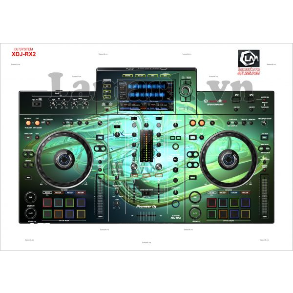 Skin DJ RX2 cho tất cả các dòng máy, hình ảnh theo yêu cầu.