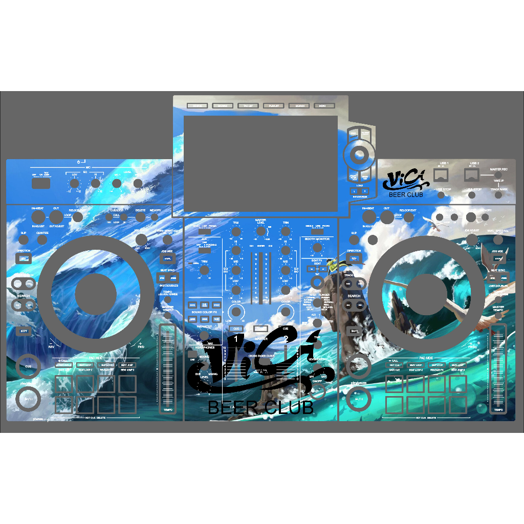 Skin DJ RX3 hình ảnh theo yêu cầu, ib hình ảnh shop lên demo.