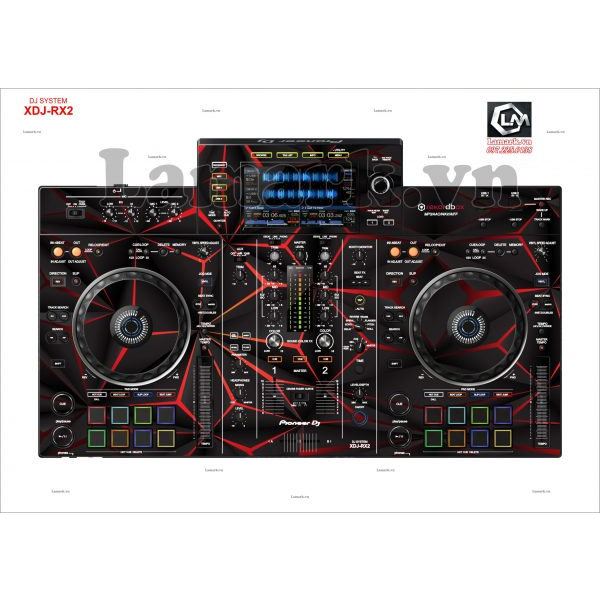 Skin DJ RX2 cho tất cả các dòng máy, hình ảnh theo yêu cầu.