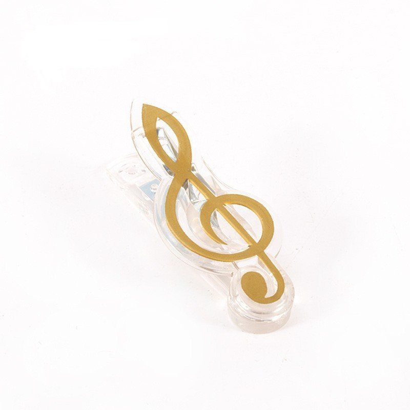 Kẹp sách hình nốt nhạc khóa Sol, Nốt móc đơn