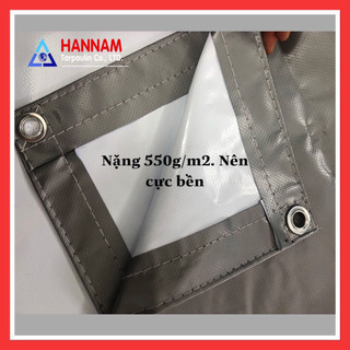 [SIÊU BỀN] Bạt Da PVC Che Nắng Mưa, Bạt Che Xe Tải, Che Mái Hiên, Kích Thước May Đo Theo Yêu Cầu
