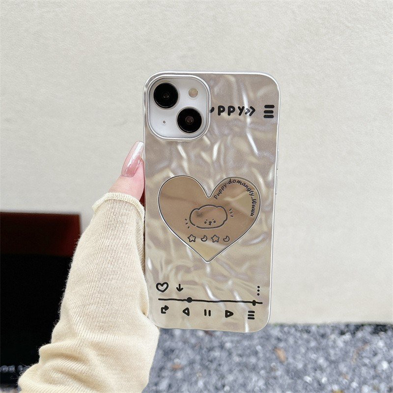 ỐP IPHONE FULL VIỀN HOẠ TIẾT PUPPY