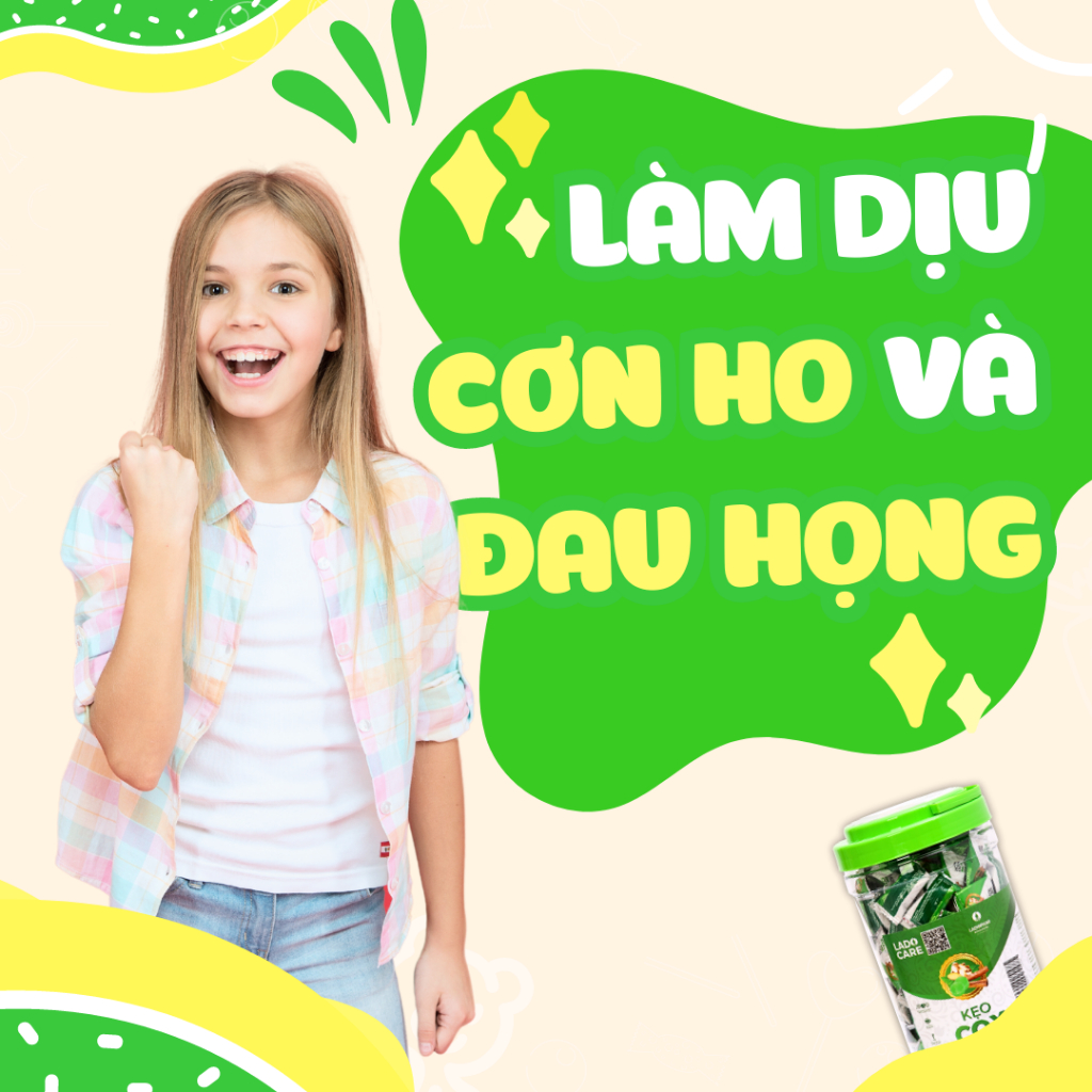 Lado Care Kẹo Cox Ladophar Hộp 250 Viên