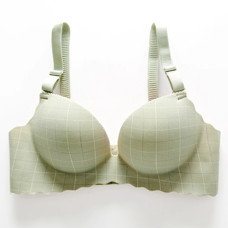 Áo Ngực Không Gọng Su Đúc Kẻ Sọc Caro 775