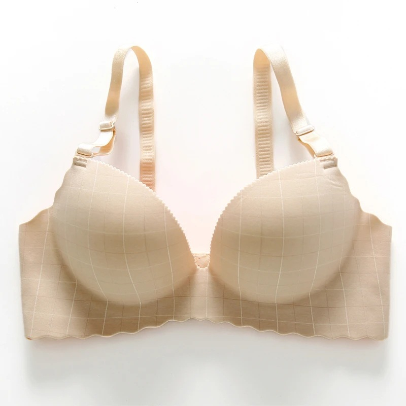 Áo Ngực Không Gọng Su Đúc Kẻ Sọc Caro 775