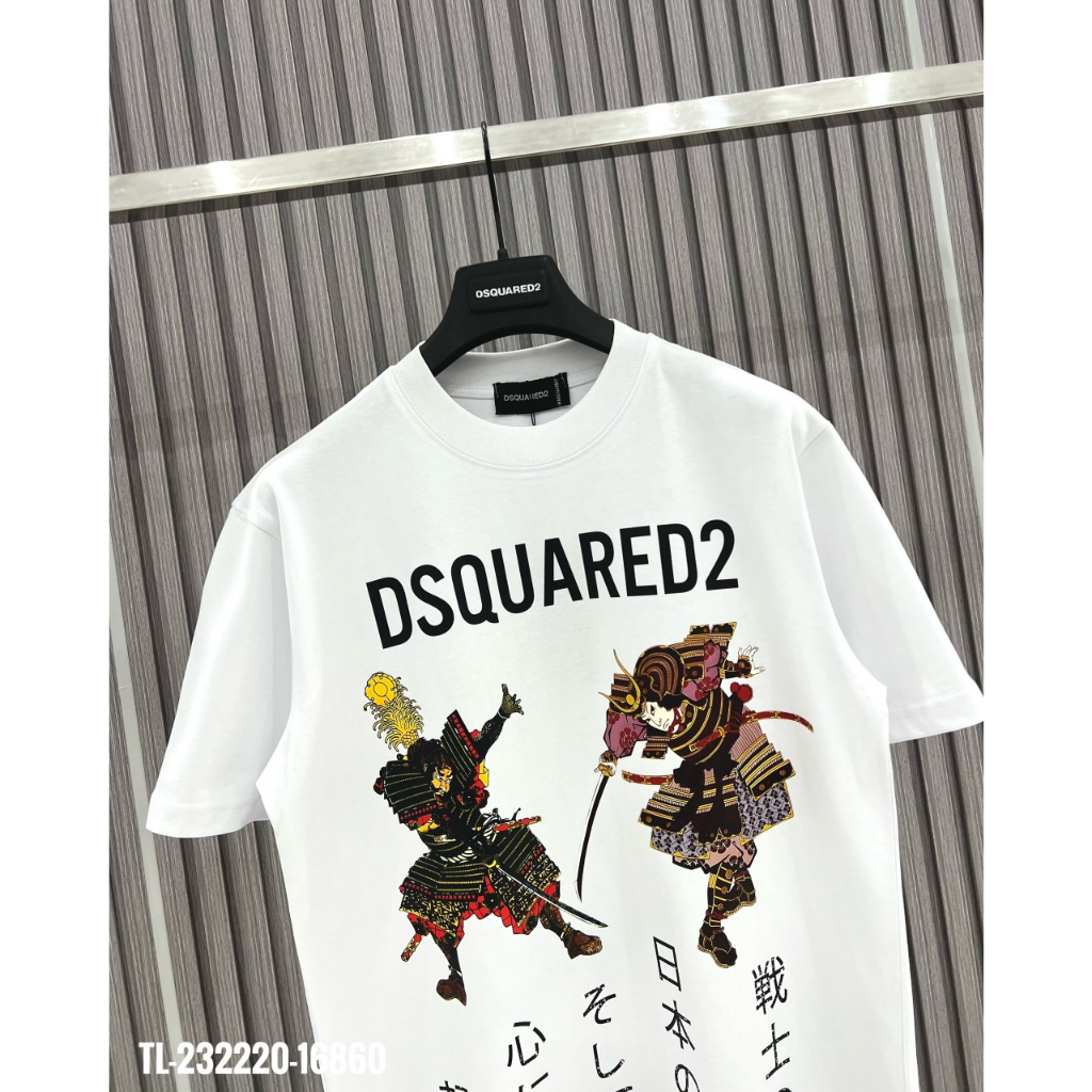 Áo Thun Nam Dsq 103 Hình In Nhiệt Cao Cấp Chất Liệu Cotton Thoáng Mát Thấm Hút Mồ Hôi Phù Hợp Cho Nam
