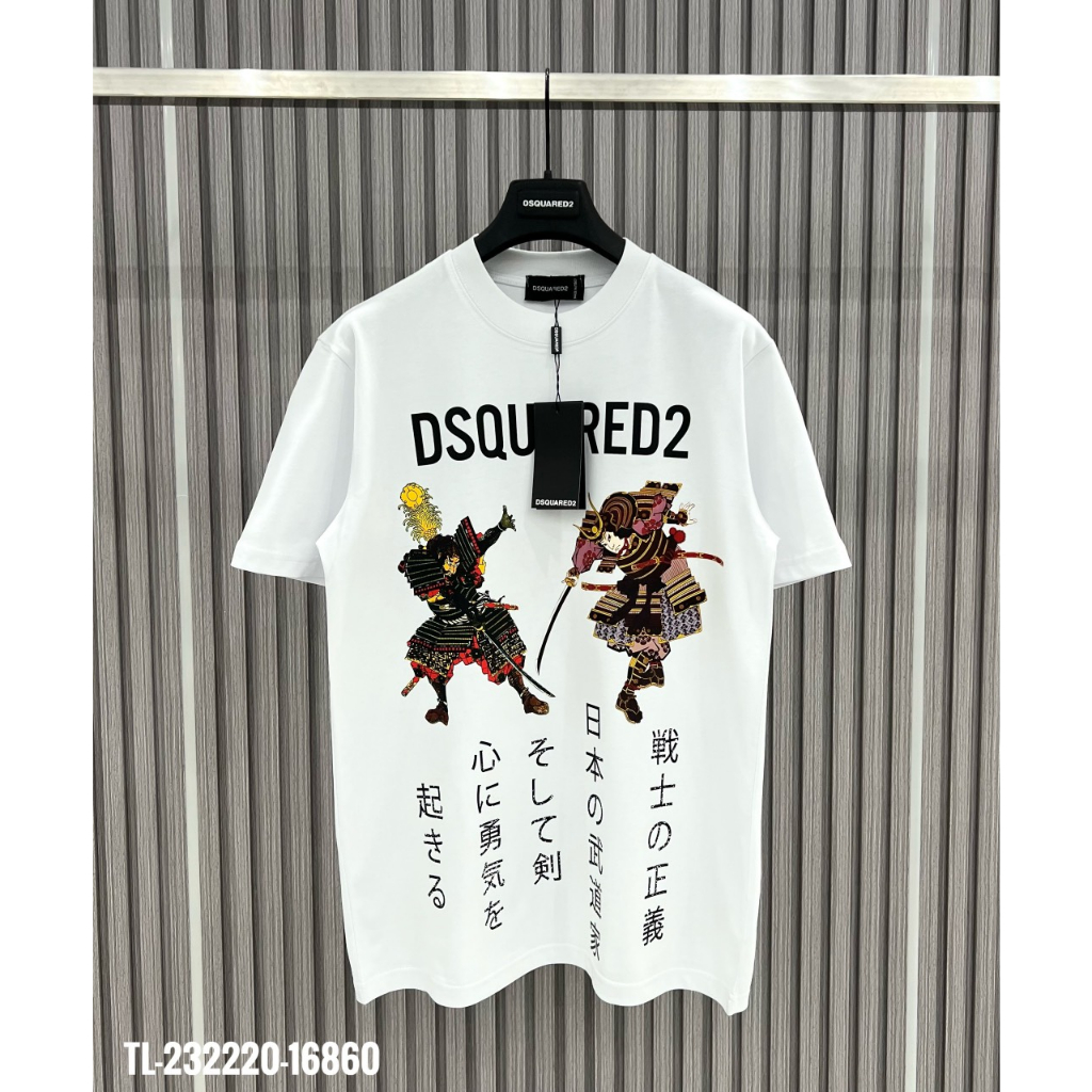 Áo Thun Nam Dsq 103 Hình In Nhiệt Cao Cấp Chất Liệu Cotton Thoáng Mát Thấm Hút Mồ Hôi Phù Hợp Cho Nam