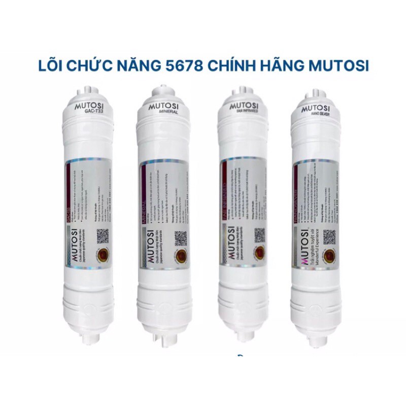 Combo  bộ 4 lõi 5678 mutosi chính hãng