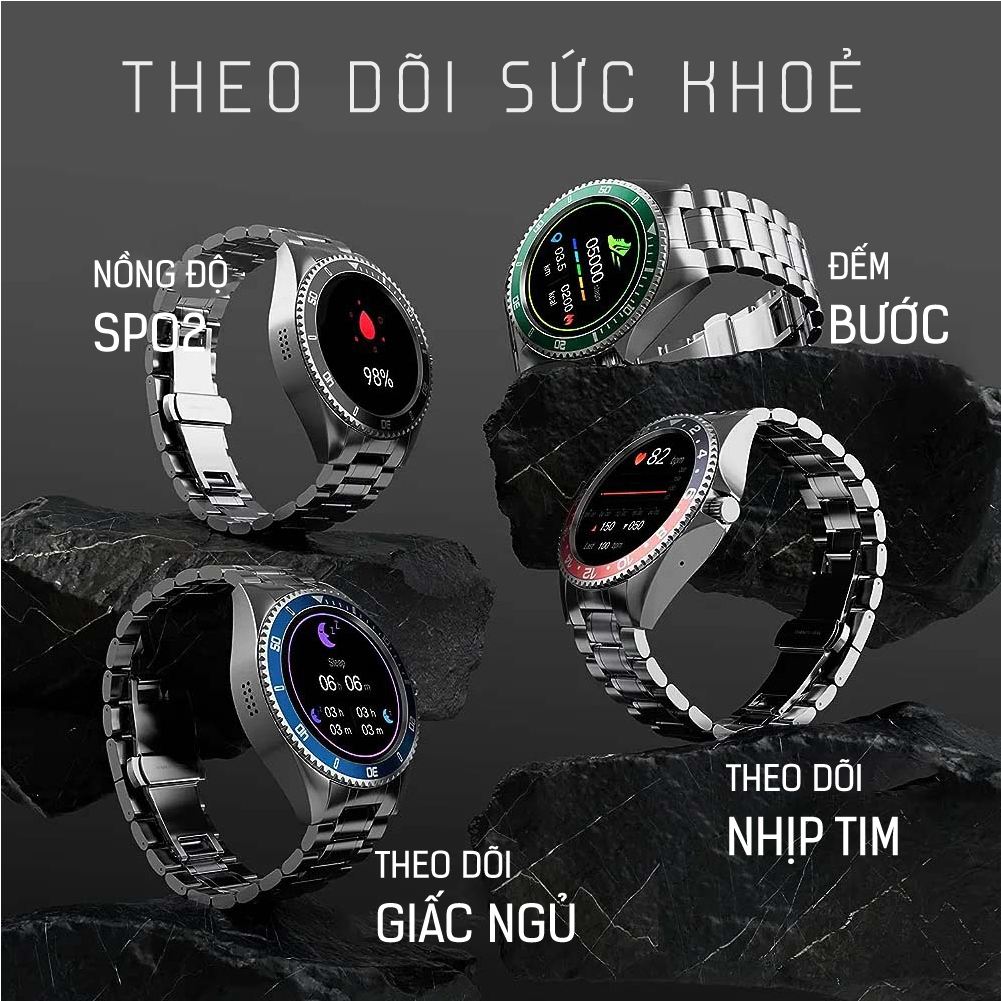 Đồng hồ thông minh FireBoltt Quantum - Hãng phân phối chính thức | Màn HD | Công nghệ Ceramic | Vòng Benzel