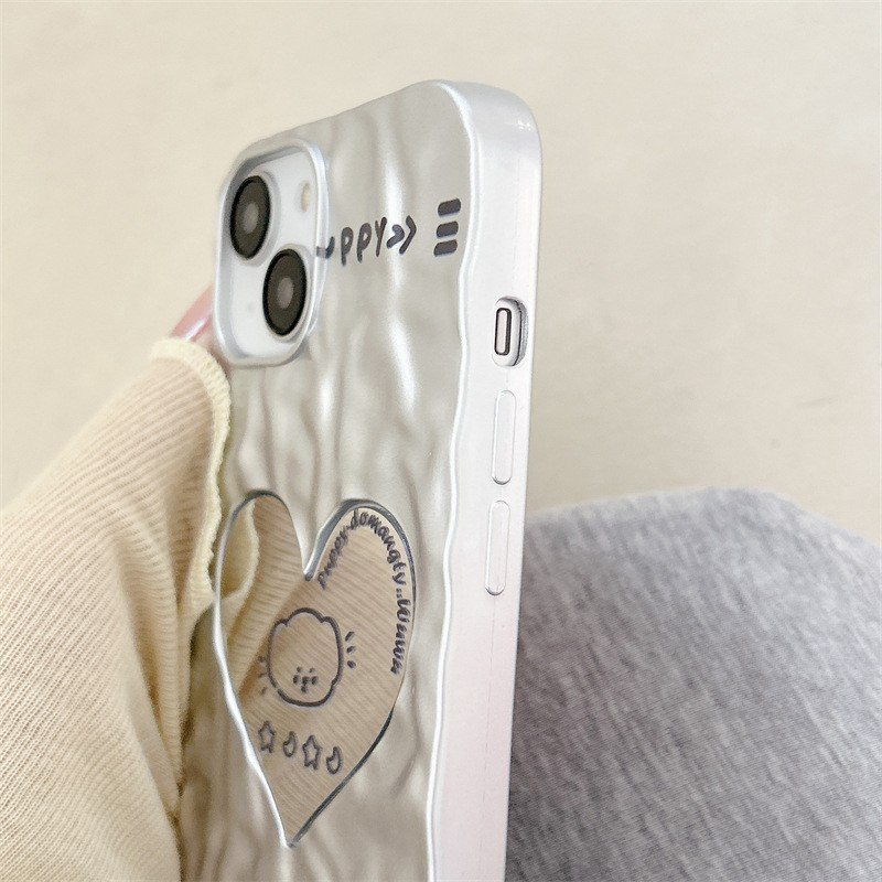 ỐP IPHONE FULL VIỀN HOẠ TIẾT PUPPY