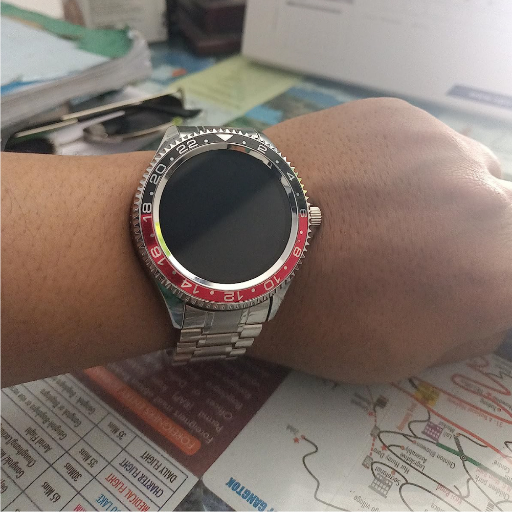 Đồng hồ thông minh FireBoltt Quantum - Hãng phân phối chính thức | Màn HD | Công nghệ Ceramic | Vòng Benzel