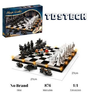 Mô hình lắp ráp cờ vua Harry Potter No.6056 tỉ lệ 1:1 876PCS quà tặng chess technic cho trẻ TDSTECH