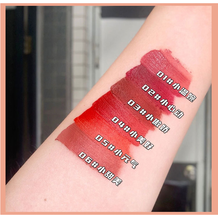 Son Kem Herorange Màu Nhung Lì Mềm Mại Kháng Nước Lâu Trôi Thời Thượng