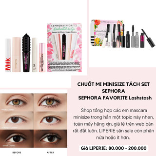 [Sephora] Chuốt mi minisize các hãng Dior, YSL, Tarte, Too Faced Mascara