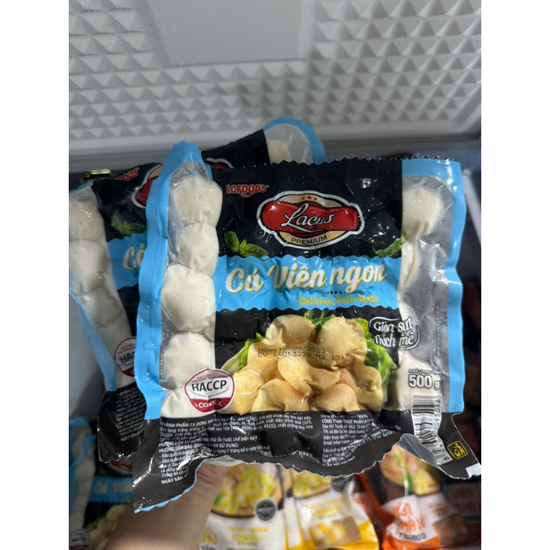 [Hoả tốc HCM] Cá viên ngon Lacusina 500gr