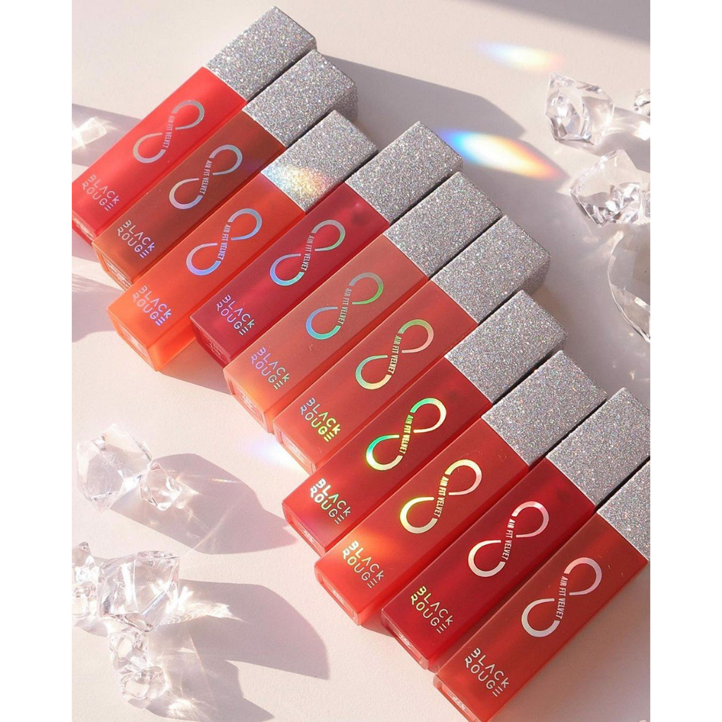 Son Kem Black Rouge Air Fit Velvet Tint Ver 8 The Crystal