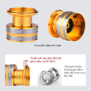 Máy Câu Cá Máy Câu Dekio CrossFires DZ đồ câu cá