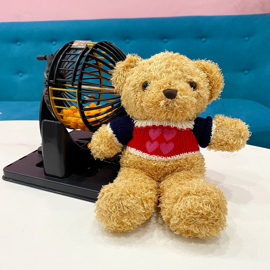 Gấu Bông Teddy Head Tales Mini 20cm Lông Xù Dễ Thương Cao Cấp Vua Gấu Bông