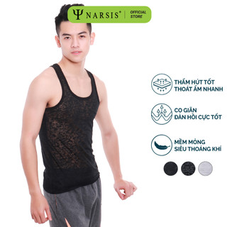 ÁO 3 LỖ NAM , Thun Body From Ôm Dáng Chuẩn GYM ,vải nhẹ co giãn tốt thoải mái chất lượng cao cho nam từ NARSIS