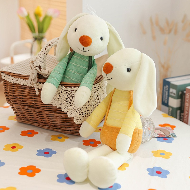 Gâu Bông Thỏ Bông Tai Dài Thỏ Bông Cho Bé Đáng Yêu Chất Mềm Mịn Kích Thước 50cm