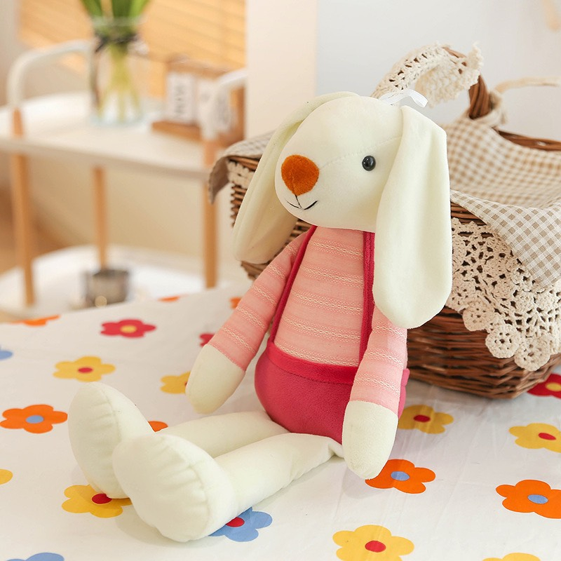 Gâu Bông Thỏ Bông Tai Dài Thỏ Bông Cho Bé Đáng Yêu Chất Mềm Mịn Kích Thước 50cm