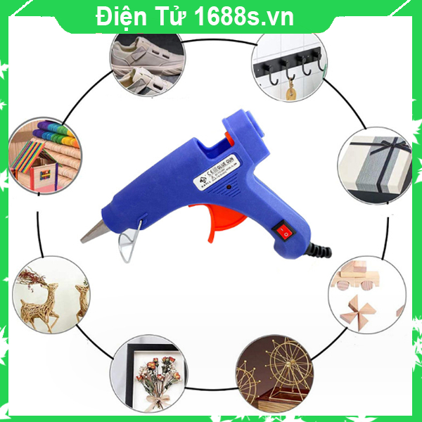 Súng bắn keo nến 20W 220VAC Dùng keo 7mm -20W - 1688s.vn