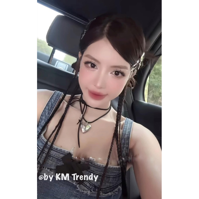 Vòng cổ trái tim mai phương bùi