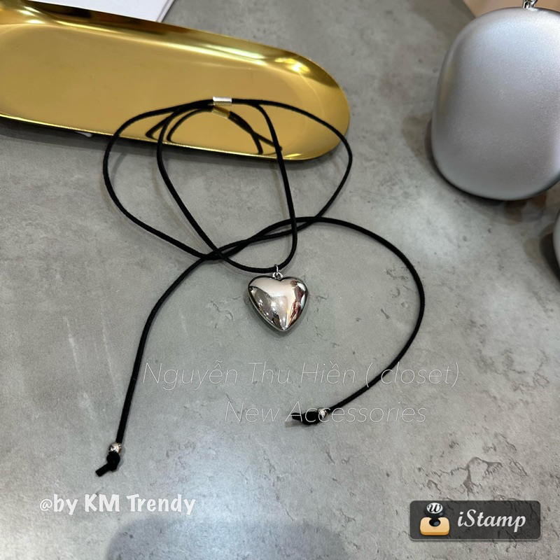 Vòng cổ trái tim mai phương bùi