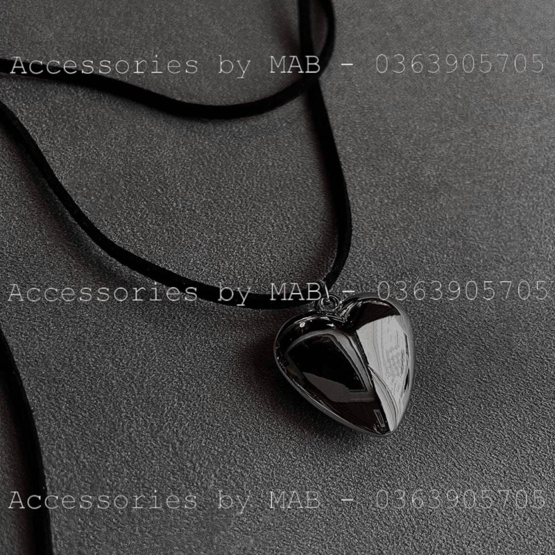 Vòng cổ trái tim mai phương bùi