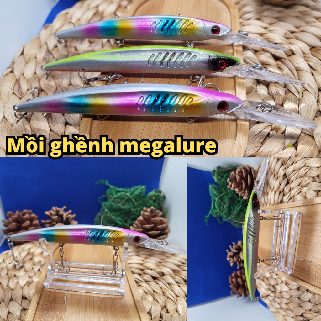 Mồi Giả Câu Lure Megabass Ghềnh Biển, Mồi Câu Cá Mú,Chẽm,Nhồng 16cm/15gram
