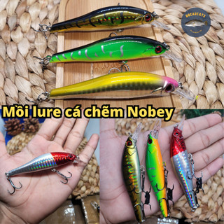 Mồi câu lure nobeyb10, mồi giả câu cá mú, cá hồng, cá chẽm 10cm/12g