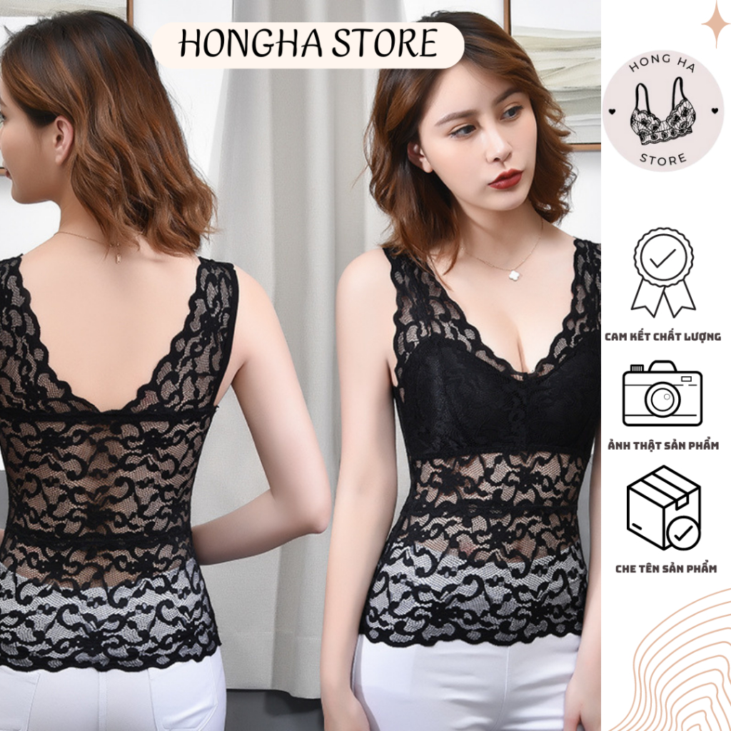 Áo Bra Ren Nữ, Bralete Ren Hoa Mỏng Không Gọng Bigsize